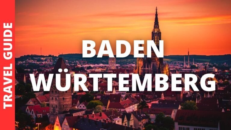 Baden Wurttemberg Germany Travel Guide: 16 BEST Things To Do In Baden Württemberg