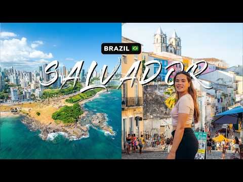 Exploring Salvador da Bahia, Brazil // Top Places To Visit!