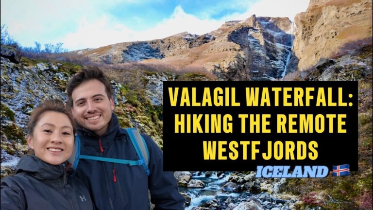 Hiking Valagil Waterfall [4K] – A Hidden Treasure in Iceland’s Westfjords | Ep 6: Fire & Ice