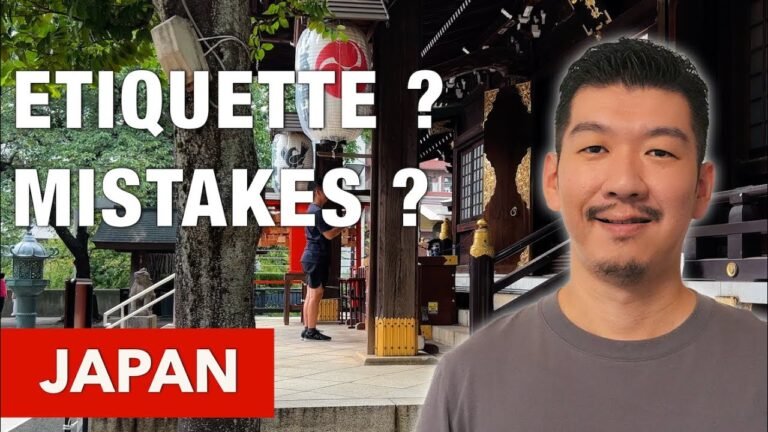 Mistakes Travelers Make in Japan and Review of Etiquette only in Japan.