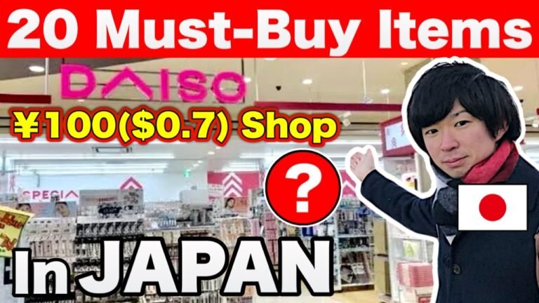 TOP 20 Must-Buy Items of ¥100($0.7) shop in Japan! Let’s Enjoy Shopping in 2025🛍️