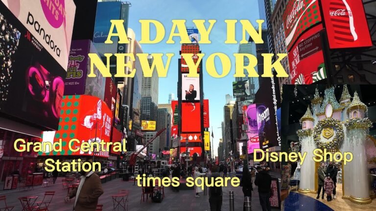 Unser 1 Tag in NEW YORK Manhattan inkl. Grand Central Station, Times Square, Disney Shop / Teil 1.1